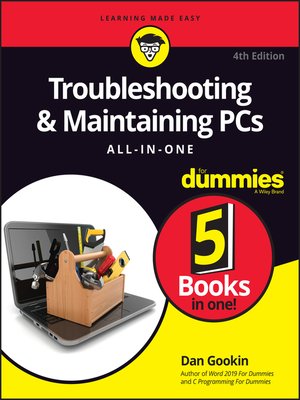 Troubleshooting & Maintaining PCs All-in-One For Dummies - ebook